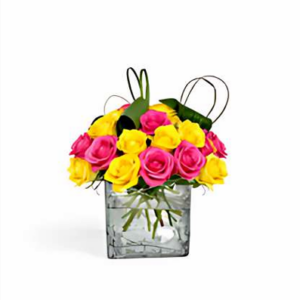 Sunshine Rose Cube