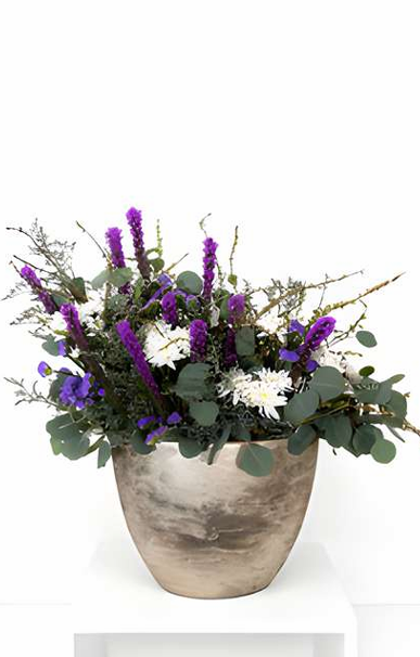 Lavender Woodland Planter