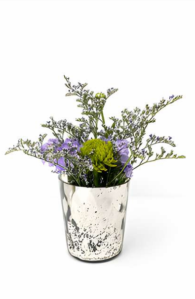 Violet Mist Silver Pot