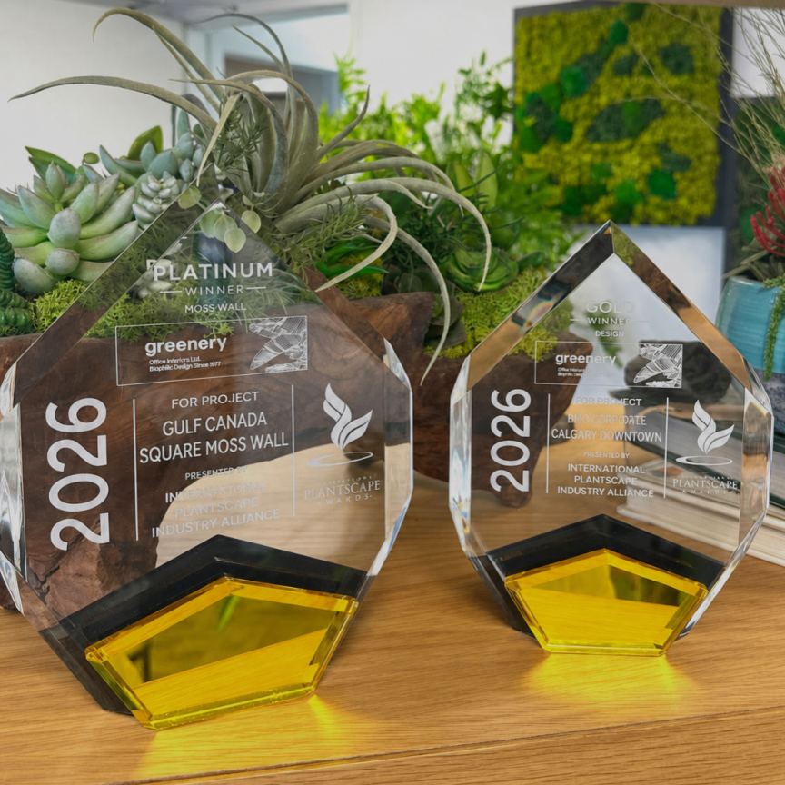 Greenery 2026 Platinum and Gold Awards